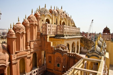 Hawa Mahal, Palast der Winde, Jaipur, Rajasthan, Indien