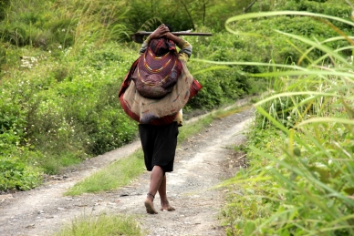 Unterwegs im Hochland von West Papua