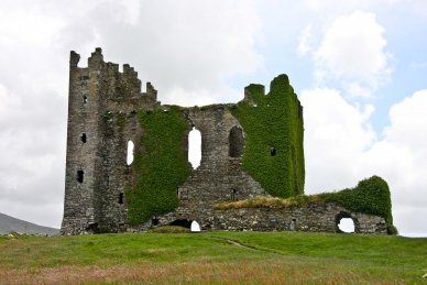 Ballycarberry Castle, Kerry, Irland