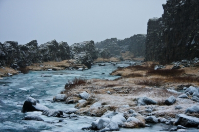 Allmannagja Schlucht, Golden Circle, Island