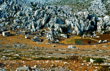 Karstlandschaft in Kroatien