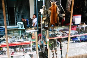 Markt in Tachilek, Myanmar