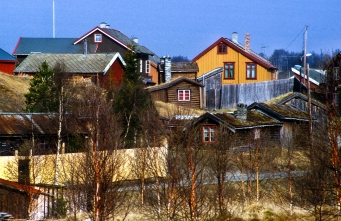 Kupferstadt Roros, Norwegen
