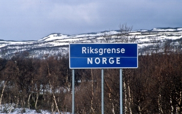 Grenze Norwegen - Schweden