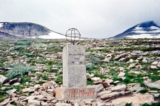 Polarkreis in Norwegen