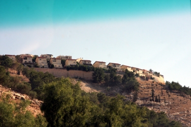 Neue Siedlung in der Westbank