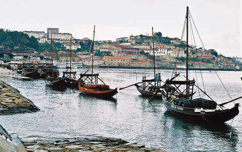  Alter Hafen von Villa Nova de Gaia, Portugal 