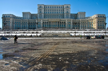 Parlamentspalast in Bukarest mit mehr als 3000 Räumen
