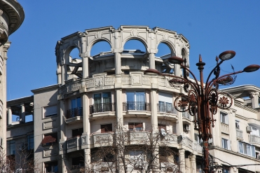 Wohn- und Geschäftsghebäude in Bukarest, Rumänien