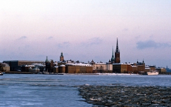 Stockholm im Winter, Schweden