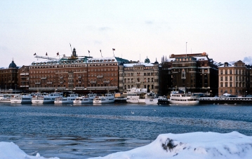 Stockholm im Winter, Schweden