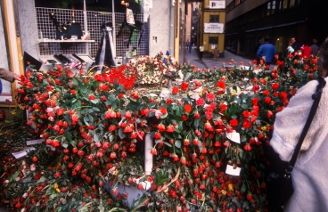 Hier in Stockholm wurde Olof Palme am 28.Februar 1986 ermordet