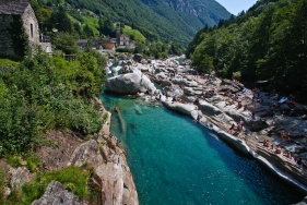 Valle Verzasca, Tessin, Schweiz