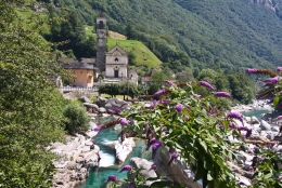 Lavertezzo, Valle Verzasca, Tessin, Schweiz