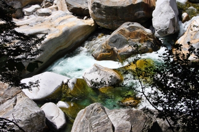 Valle Verzasca, Tessin, Schweiz