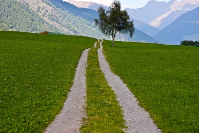 Müstair, Graubünden, Schweiz