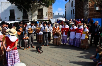 Folklore in Teguise, Lanzarote, Kanarische Inseln, Spanien