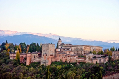 Alhambra, Granada, Andalusien