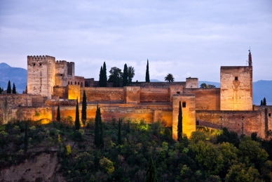 Alhambra, Granada, Andalusien