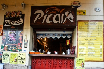 Bar Picasso in Malaga, Andalusien