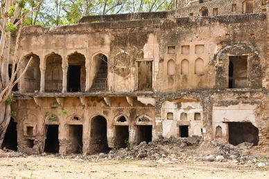 Lost Place in Mandawa, Rajasthan, Indien