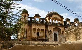 Lost Place in Mandawa, Rajasthan, Indien