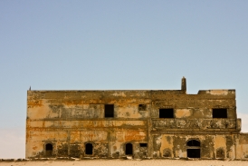 Haus am Meer, Tarfaya, Marokko