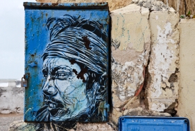 Jimy Hendrix in Essaouira, Marokko