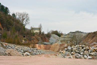 Kalksteinbruch bei Stromberg