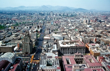 MEXIKO, Camino Real de Tierra Adentro, Silberstraße in Mexico-City, Weltkulturerbe der UNESCO