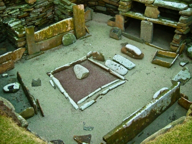 GROSSBRITANNIEN, Skara Brae, Jungsteinzeitliche Monumente auf den Orkney-Inseln