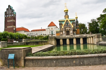 DEUTSCHLAND, Mathildenhöhe, Darmstadt, Weltkulturerbe der UNESCO