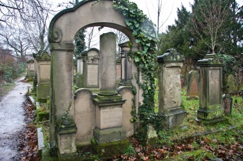 DEUTSCHLAND, SchUM-Städte, jüdischer Friedhof Heiliger Sand, Worms, Weltkulturerbe der UNESCO