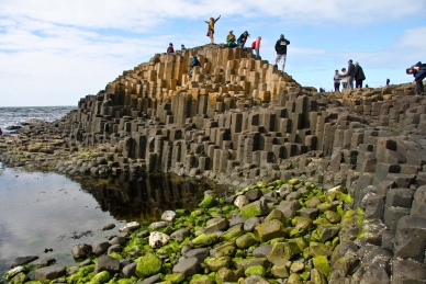 NORDIRLAND, Giant´s Causeway, Weltnaturerbe der UNESCO