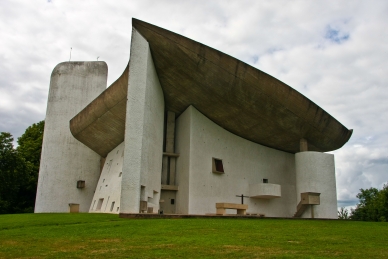 FRANKREICH, Notre Dame du Haut, Ronchcamp, Weltkulturerbe der UNESCO