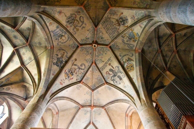 SCHWEIZ, Benediktinerinnenkloster St. Johann in Müstair, Weltkulturerbe der UNESCO